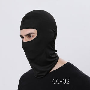 Breathable Lycra Full Face Mask for Outdoor Sports with UV Protection