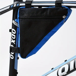 Waterproof Bicycle Bag: Keep Your Essentials Secure With A Front Tube Frame Handlebar Pouch!