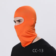 Breathable Lycra Full Face Mask for Outdoor Sports with UV Protection