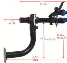 Foldable Wall Mount Bike Repair Stand, Bicycle Maintenance Rack Workstand Clamp For GaraHome, Bike Repair StoraHanger Tools