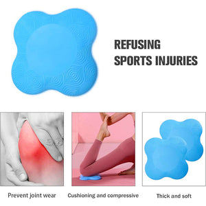 1pc Pilates Knee Wrist Hand Non-slip Solid Color Protective Pad, Yoga Mat Non-slip Knee Pad Elbow Pad Soft TPE Foam Pad Support