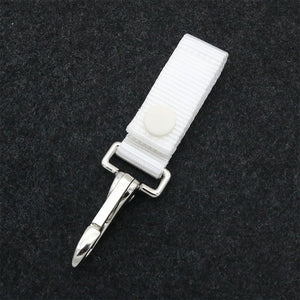 Durable Military Tactical Key Hook with Nylon Webbing for Easy Access and Secure Attachment